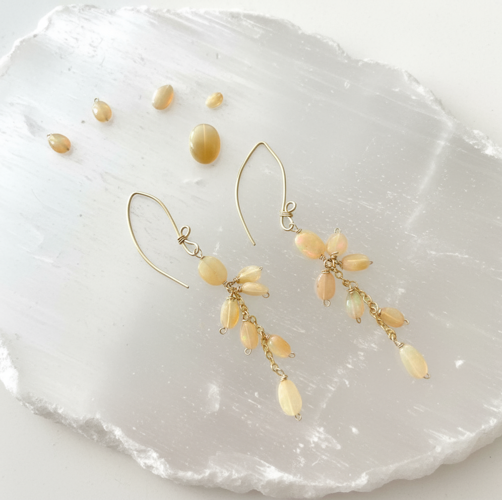Cascade | Opal Earrings