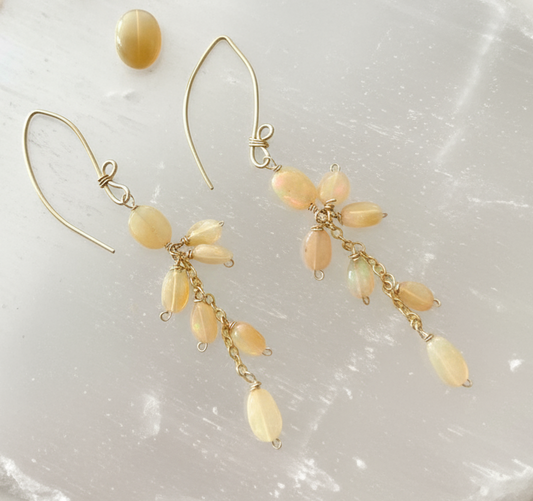 Cascade | Opal Earrings
