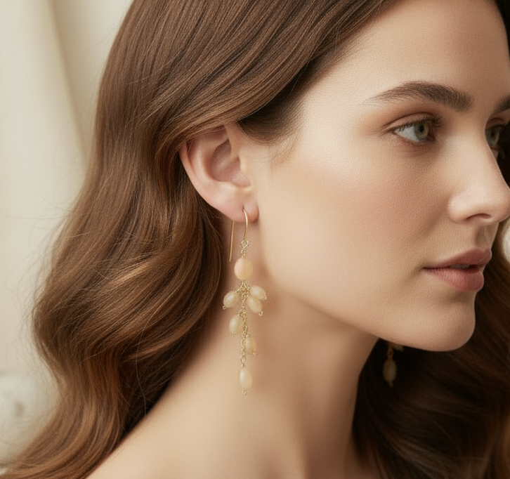 Cascade | Opal Earrings