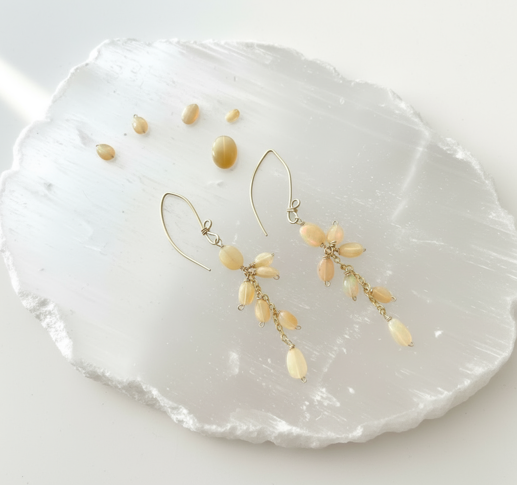Cascade | Opal Earrings