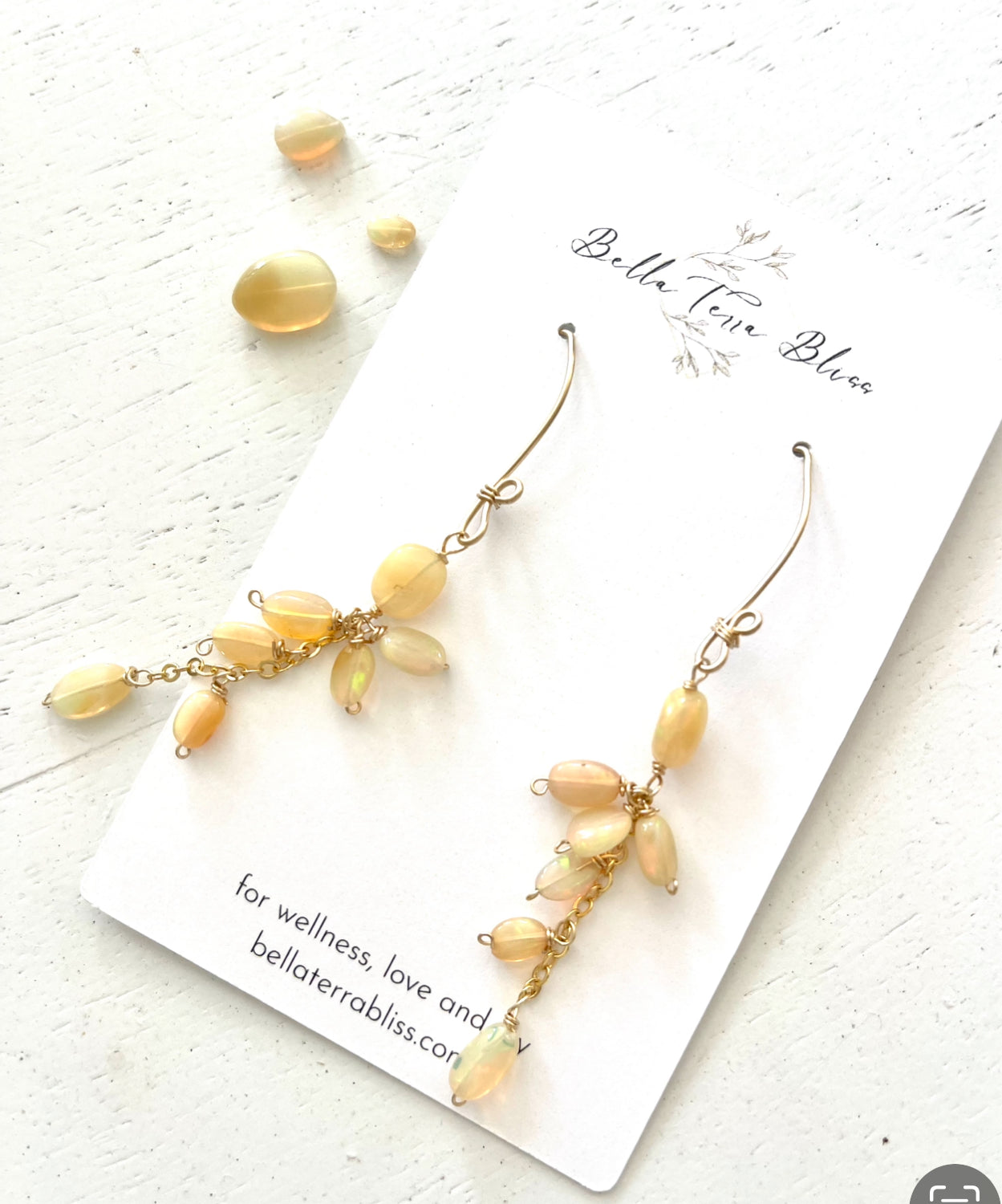 Cascade | Opal Earrings