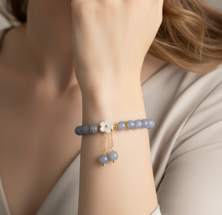 Harmony | Lavender Jade Bracelet
