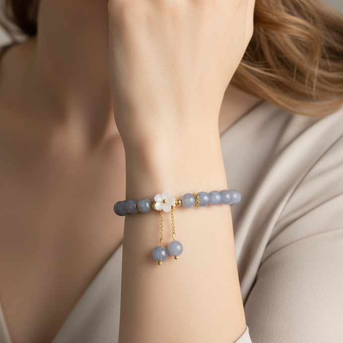 Harmony | Lavender Jade Bracelet