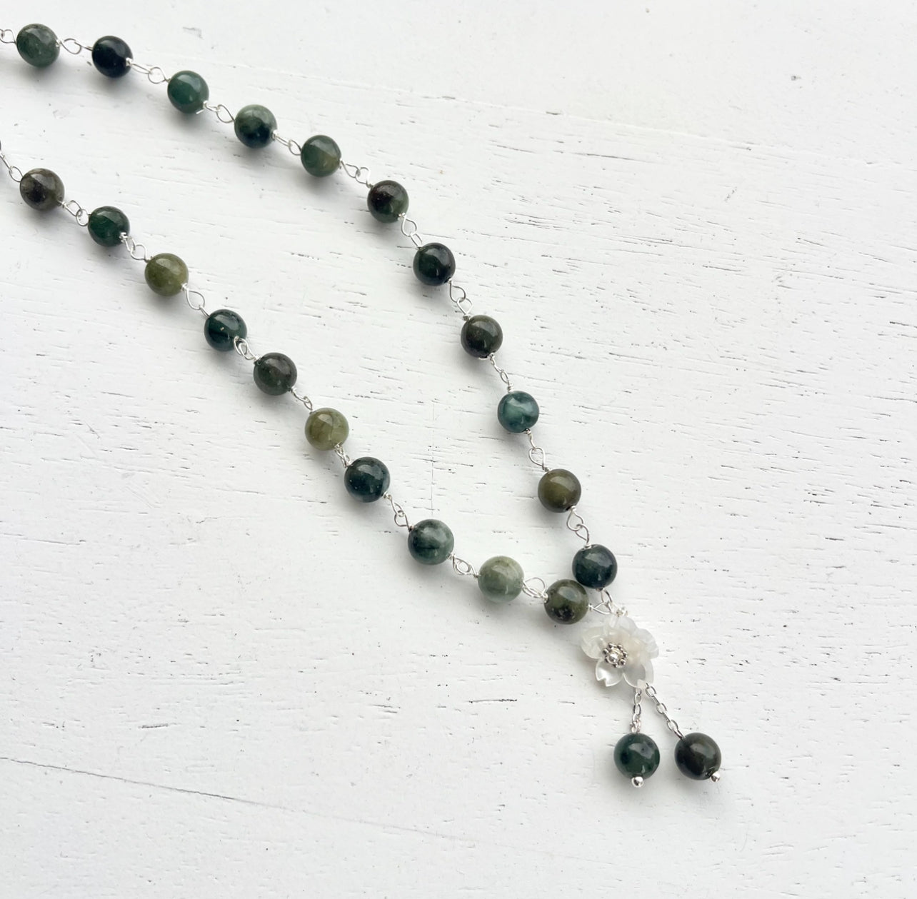 Harmony Bloom | Jade Necklace