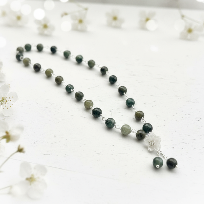 Harmony Bloom | Jade Necklace