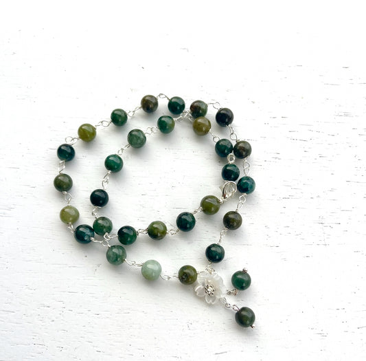 Harmony Bloom | Jade Necklace