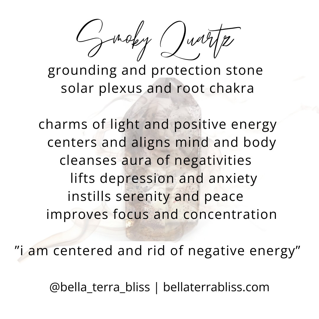 Smoky Quartz Crystal Towers