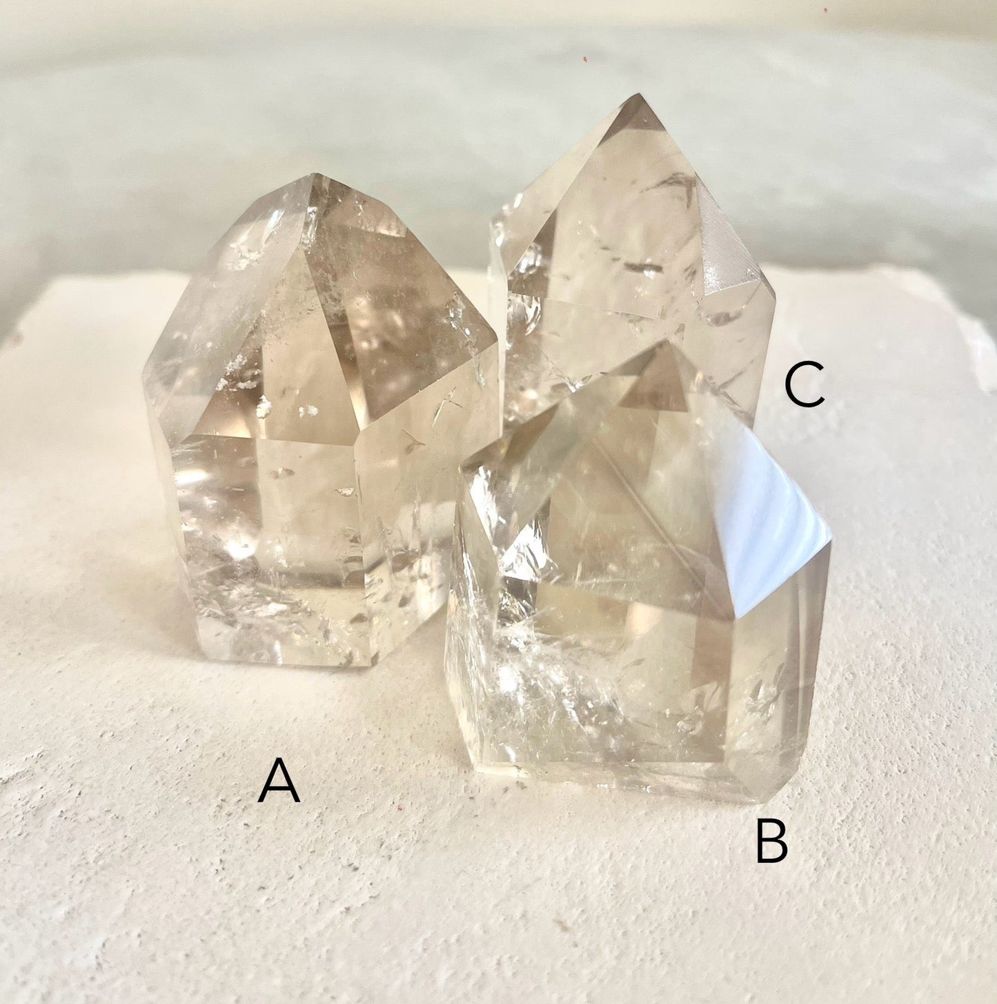 Smoky Quartz Crystal Towers