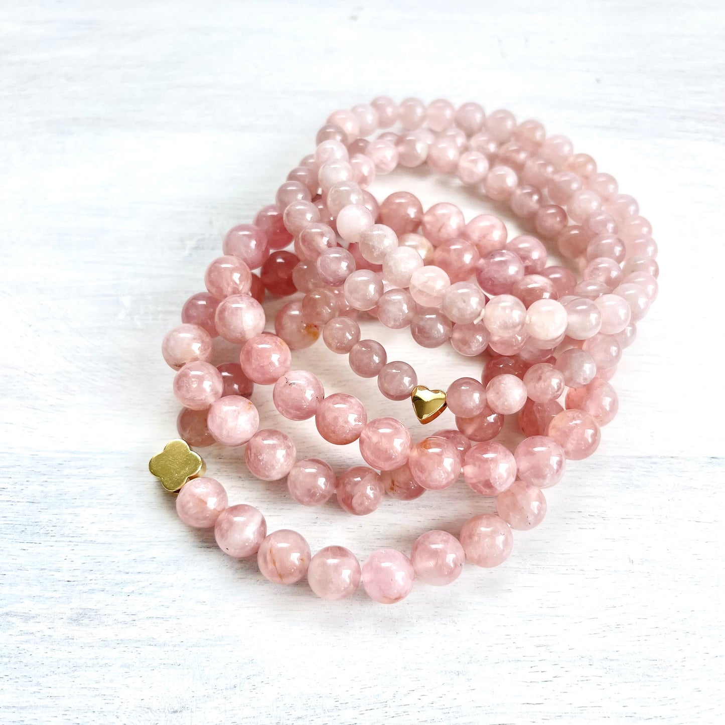 Rose Quartz Bracelets