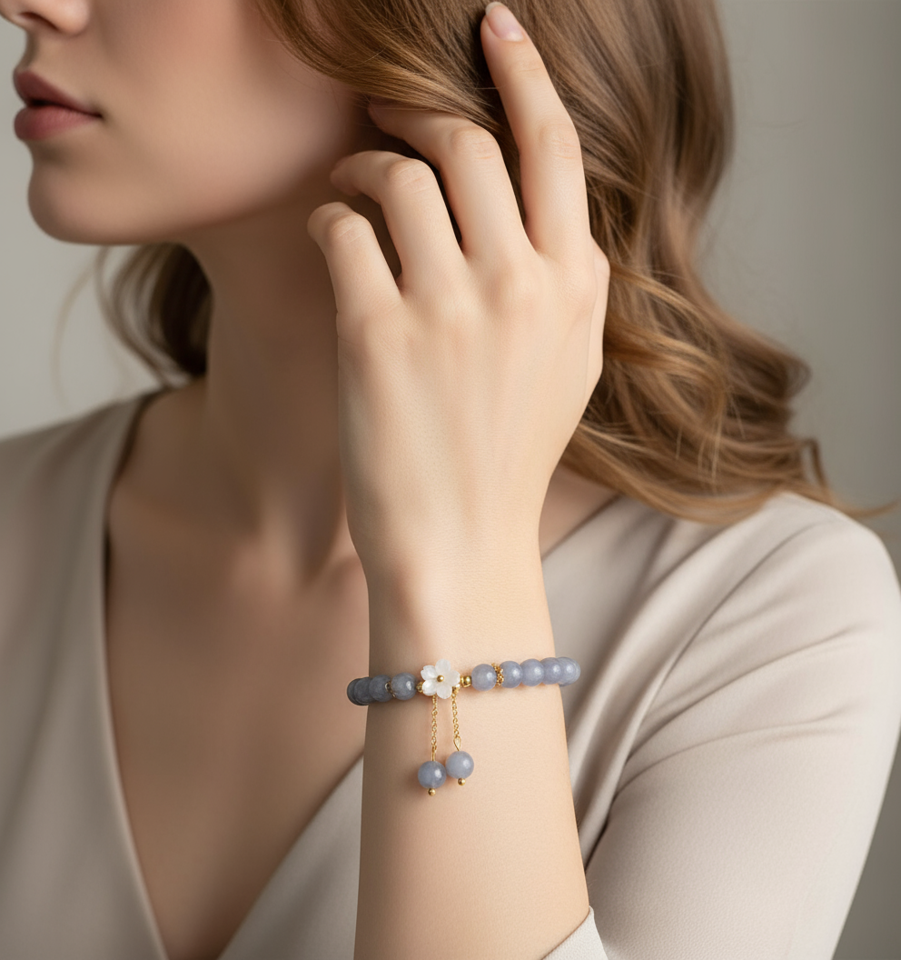 Harmony | Lavender Jade Bracelet