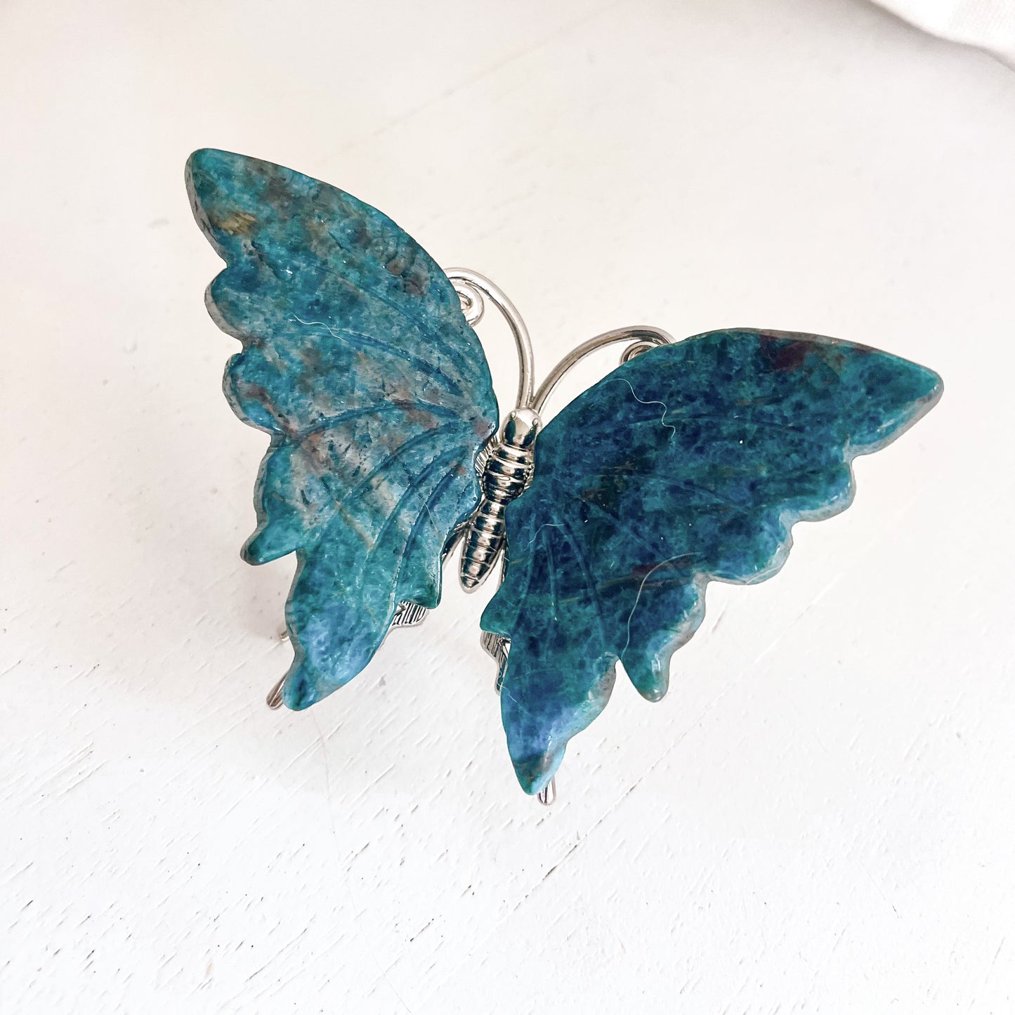Blue Apatite Butterflies